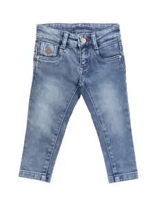 U.S. Polo Assn. Kids Boys Skinny Fit Light Fade Stretchable Jeans