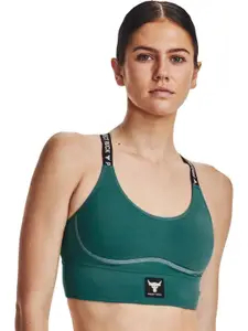 UNDER ARMOUR Project Rock Infty Mid Lightly Padded Sports Bra