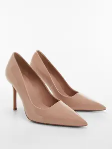 MANGO Pointed-Toe Pumps