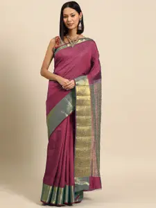 Chhabra 555 Ethnic Motifs Woven Design Zari Sarees