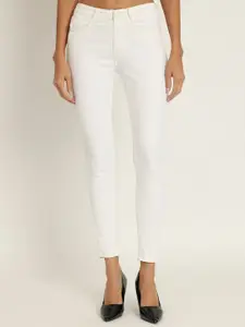 BAESD Women Jean Skinny Fit High-Rise Clean Look Cotton Jeans