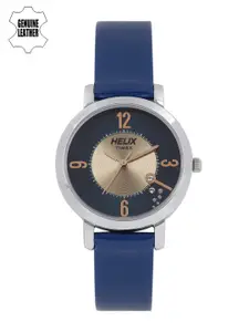 Helix by Timex Women Blue Analogue Watch TW024HL18