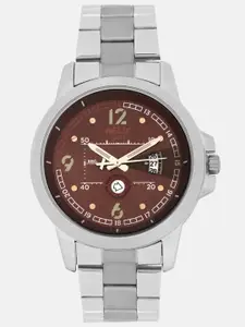 Helix Men Brown Analogue Watch - TW023HG15