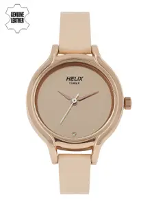 Helix Women Rose Gold-Toned Analogue Watch - TW027HL05
