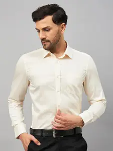 LOUIS STITCH Comfort Opaque Cotton Formal Shirt
