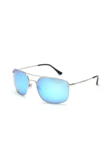 FILA Men Rectangle Sunglasses With UV Protected Lens SFI191K62579BSG