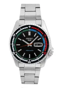 SEIKO Men Dial & Stainless Steel Bracelet Style Straps Analogue Automatic Motion Powered Watch SRPK13K1