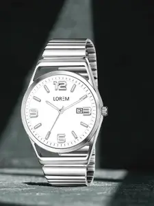 LOREM Men Bracelet Style Straps Analogue Watch LR157-CM
