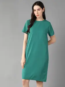The Roadster Lifestyle Co. Round Neck T-shirt Dress