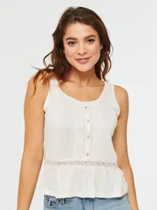 Ardene Lace Detailed Tank Top