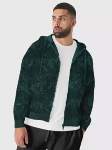 Urbano Plus Plus Size Regular Fit Printed Full Sleeve Casual Sweatshirt