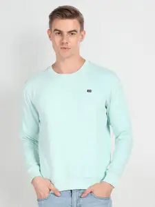 Arrow Sport New York Round Neck Cotton Pullover Sweatshirt