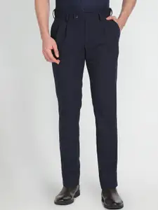 Arrow Slim Fit Mid Rise Trousers