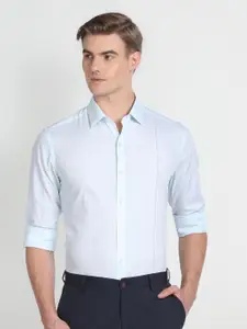 Arrow Slim Fit Striped Spread Collar Long Sleeve Formal Shirt