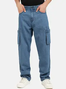 Bene Kleed Men Mid Rise Straight Fit Cargo Jeans