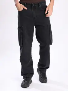 Bene Kleed Men Mid Rise Straight Fit Cargo Jeans