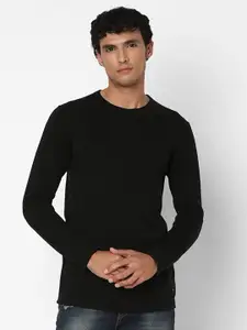SPYKAR Round Neck Cotton Pullover
