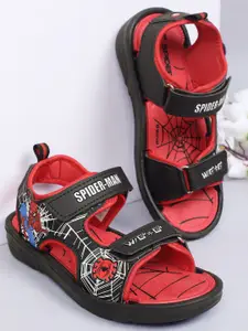 Kids Ville Boys Spiderman Printed Sports Sandals