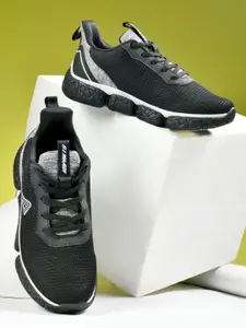 IMPAKTO Men Textured Lace-Up Running Shoes
