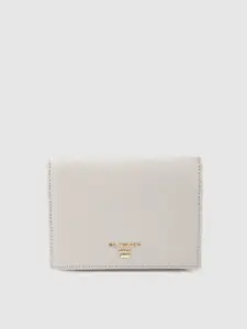Da Milano Women Textured Leather Three Fold Wallet