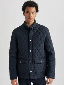 DeFacto Stand Collar Long Sleeves Quilted Jacket
