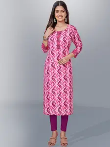 Jevi Prints Ethnic Motifs Printed Cotton Kurta
