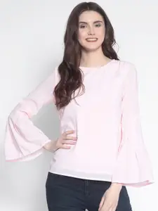 Marie Claire Marie Claire Women Pink Solid Top