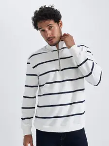 DeFacto Striped Pullover Sweater