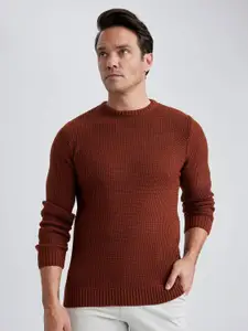 DeFacto Ribbed Acrylic Pullover Sweater