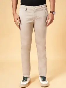 BYFORD by Pantaloons Men Slim Fit Low-Rise Regular Trousers