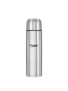 Prestige Silver Double Wall Vacuum Stainless Steel Flask Water Bottle - 500ml