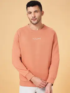 BYFORD by Pantaloons Men Pink Sweatshirt