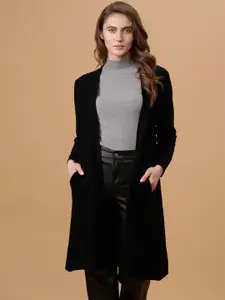 Gipsy Longline Front-Open Acrylic Sweater