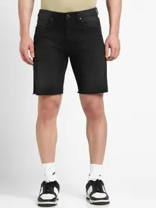FOREVER 21 Men Mid-Raise Regular Fit Denim Shorts