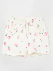 Juniors by Lifestyle Infants Girls Floral Printed Pure Cotton Shorts