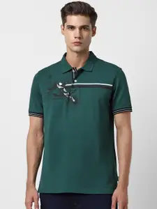 Van Heusen Sport Graphic Printed Cotton T-shirt