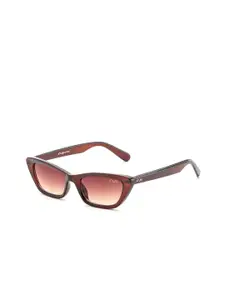 IRUS by IDEE Women Cateye Sunglasses with UV Protected Lens IRS1210C2SG
