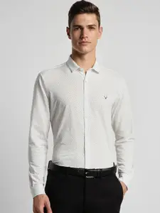 Allen Solly Slim Fit Opaque Printed Formal Shirt