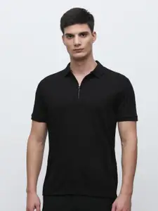 SELECTED Polo Collar Short Sleeves Slim Fit T-shirt