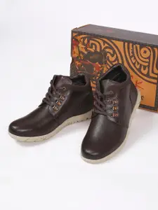 Buckaroo Men Kesten Textured Leather Derbys