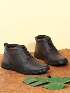 Buckaroo Men Cornelio Textured Leather Derbys