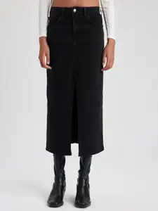 DeFacto Straight Midi Skirt