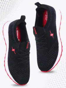 Sparx Women Black Mesh Running Shoes