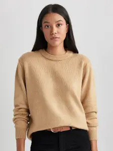 DeFacto Round Neck Pullover Sweater