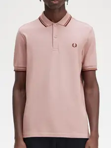 Fred Perry Polo Collar Cotton T-shirt