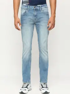Pepe Jeans Men Straight Fit Clean Look Stretchable Jeans