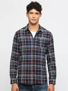 Pepe Jeans Checked Pure Cotton Casual Shirt