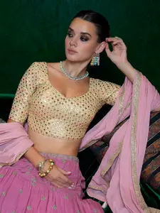 Soch Embellished Saree Blouse