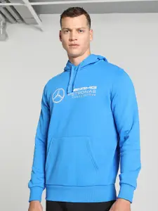 PUMA Motorsport Mercedes-AMG PETRONAS Printed Hooded Pullover Sweatshirt