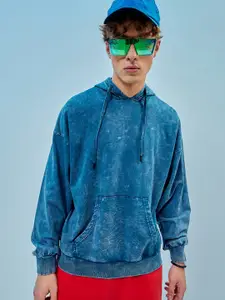 Bewakoof Oversized Hooded Cotton Sweatshirt